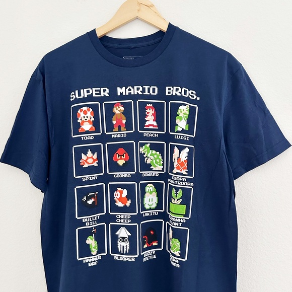 NEW Super Mario Bros Graphic Tee - Picture 4 of 6